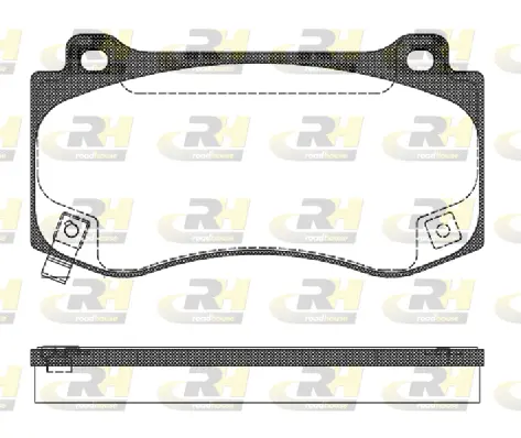 Brake Pad Set, disc brake (21185.04)