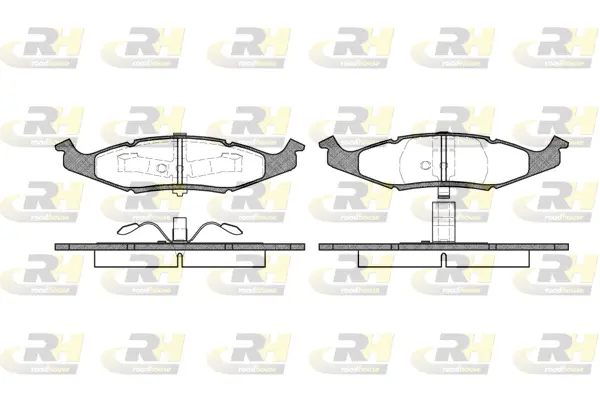 Brake Pad Set, disc brake (2477.00)