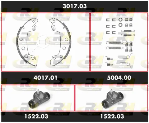 Brake Kit, drum brake (3017.03)