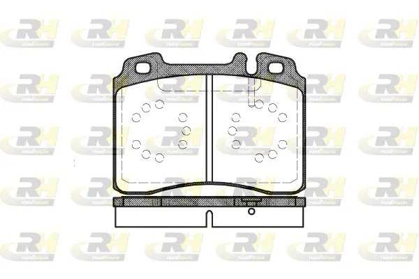 Brake Pad Set, disc brake (2379.00)