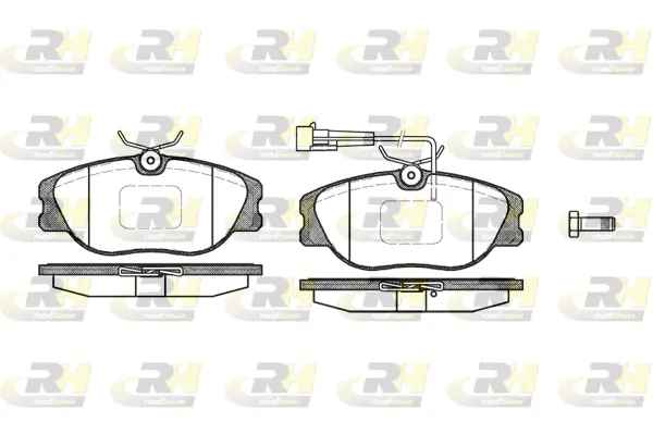 Brake Pad Set, disc brake (2305.12)
