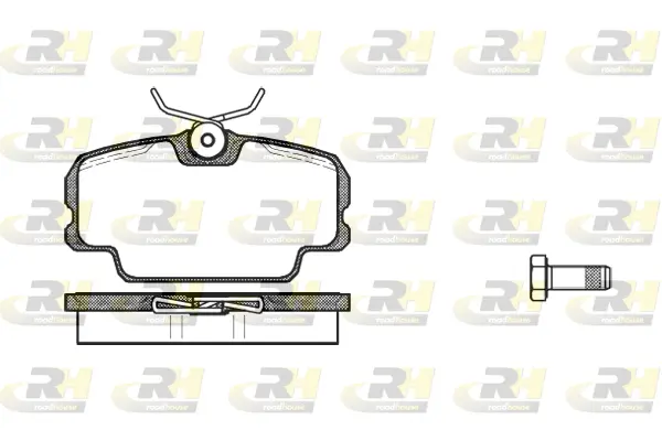 Brake Pad Set, disc brake (2145.00)