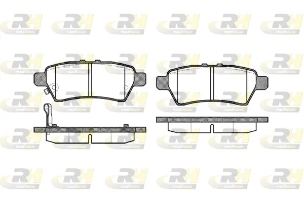 Brake Pad Set, disc brake (21188.01)