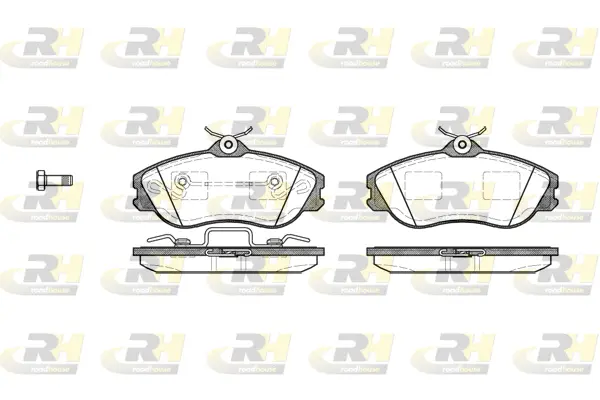 Brake Pad Set, disc brake (2276.20)