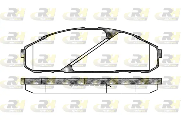 Brake Pad Set, disc brake (2507.00)