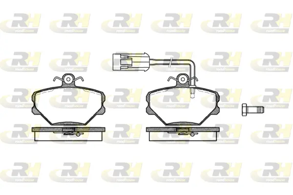 Brake Pad Set, disc brake (2264.42)