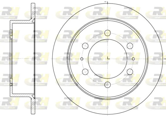 Brake Disc (6784.00)