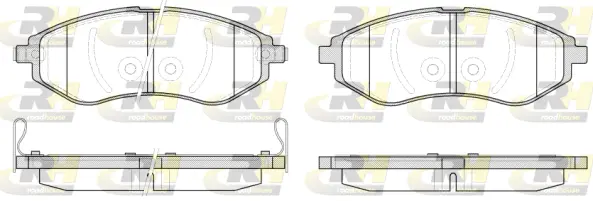 Brake Pad Set, disc brake (2986.02)