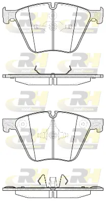 Brake Pad Set, disc brake (21419.20)