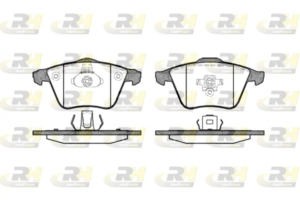 Brake Pad Set, disc brake (2964.20)