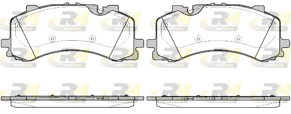Brake Pad Set, disc brake (21744.00)