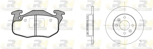 Brake Kit, disc brake (8192.08)
