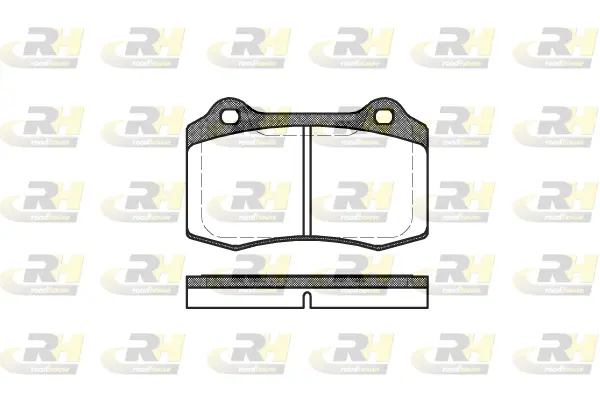 Brake Pad Set, disc brake (2434.30)