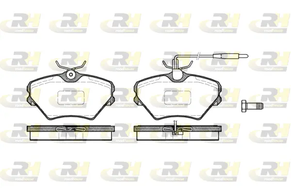 Brake Pad Set, disc brake (2485.02)