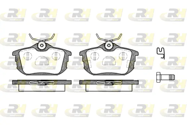 Brake Pad Set, disc brake (2605.12)