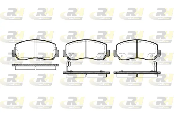Brake Pad Set, disc brake (2509.02)