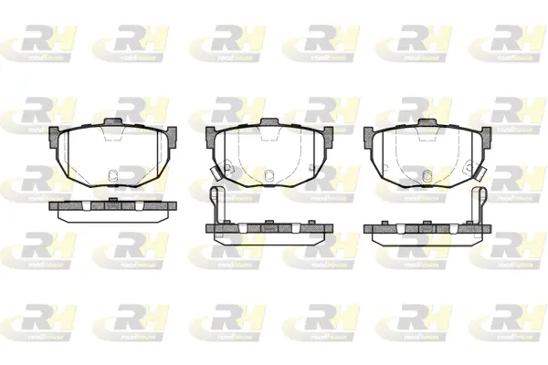 Brake Pad Set, disc brake (2294.22)