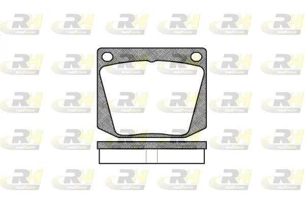 Brake Pad Set, disc brake (2038.00)