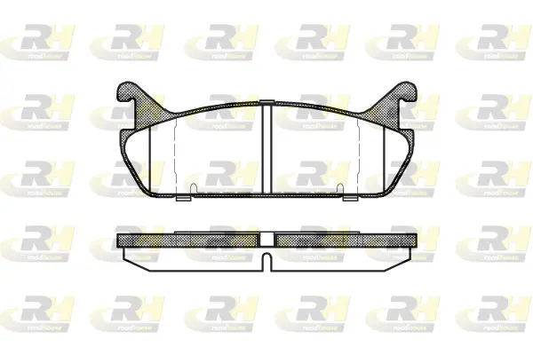 Brake Pad Set, disc brake (2329.00)