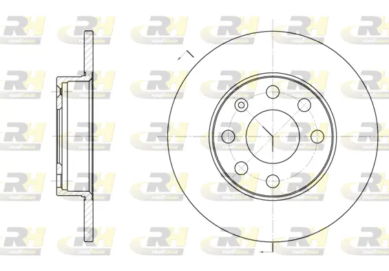 Brake Disc (6057.00)
