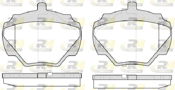 Brake Pad Set, disc brake (2222.10)