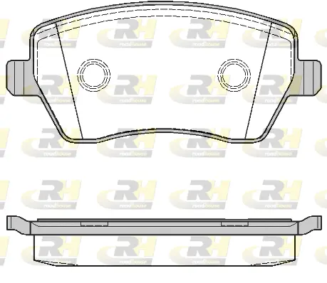 Brake Pad Set, disc brake (2987.00)