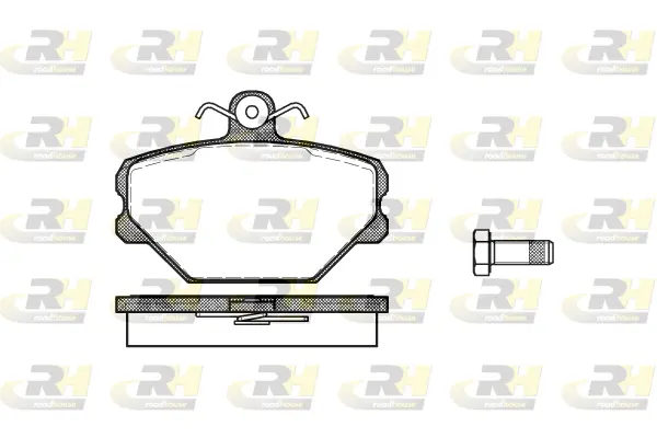 Brake Pad Set, disc brake (2264.00)