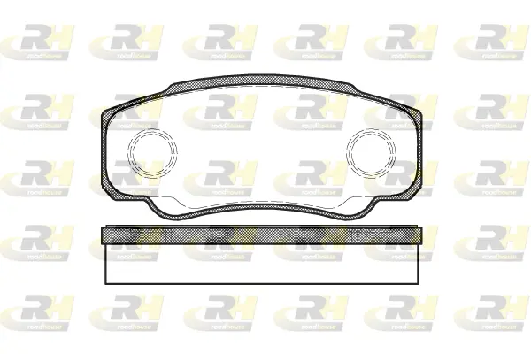 Brake Pad Set, disc brake (2961.00)