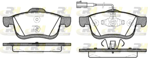 Brake Pad Set, disc brake (21183.22)
