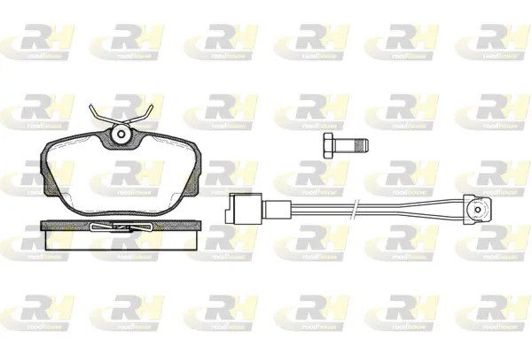 Brake Pad Set, disc brake (2296.02)