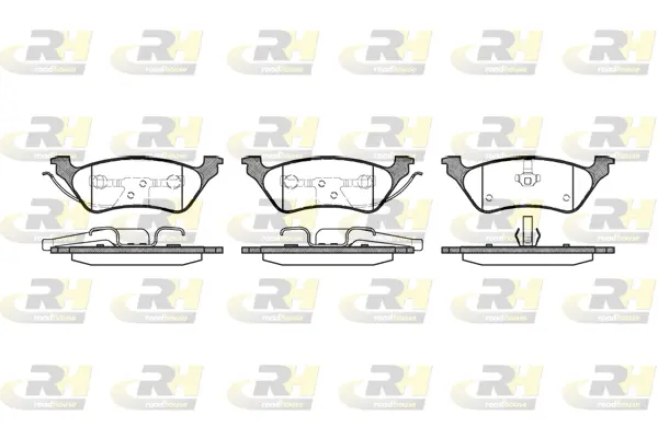 Brake Pad Set, disc brake (2811.00)