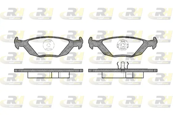 Brake Pad Set, disc brake (2155.20)