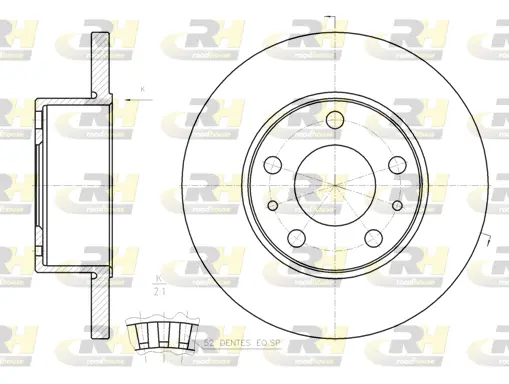 Brake Disc (61202.00)