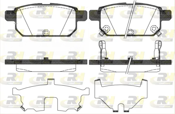 Brake Pad Set, disc brake (21471.02)