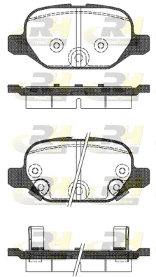 Brake Pad Set, disc brake (2727.32)
