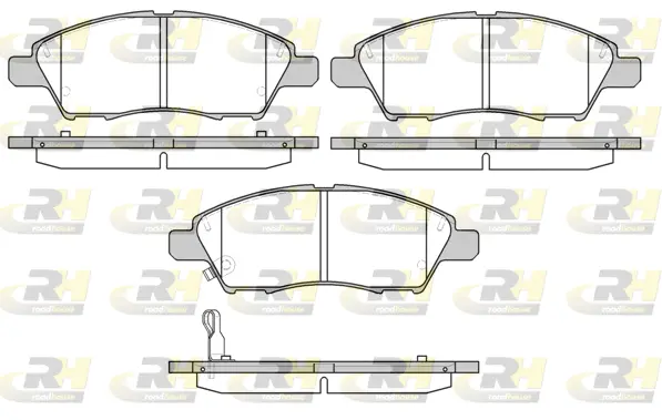 Brake Pad Set, disc brake (21210.01)
