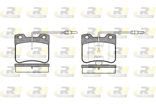 Brake Pad Set, disc brake (2247.04)