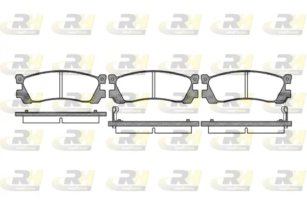 Brake Pad Set, disc brake (2399.12)