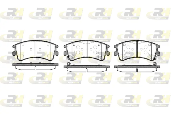 Brake Pad Set, disc brake (2970.02)