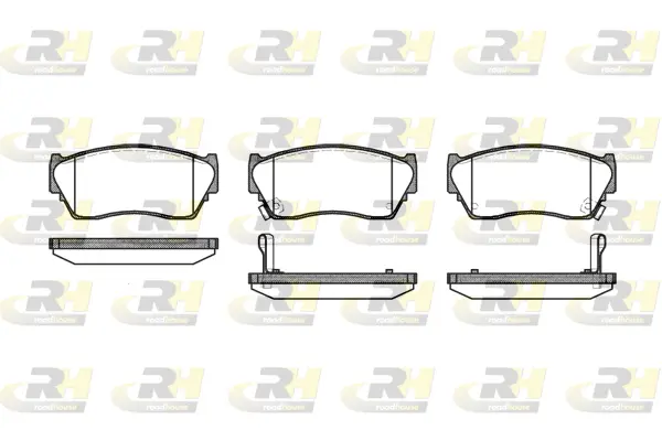 Brake Pad Set, disc brake (2364.02)