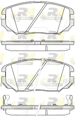 Brake Pad Set, disc brake (21204.12)