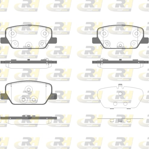 Brake Pad Set, disc brake (21911.02)