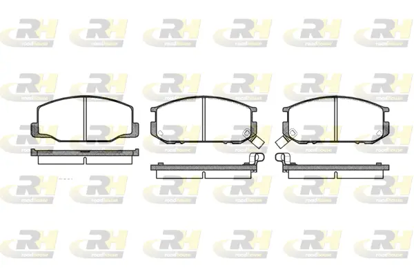 Brake Pad Set, disc brake (2152.02)
