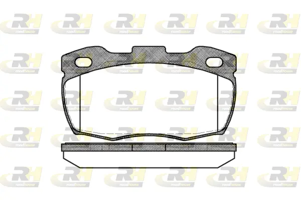 Brake Pad Set, disc brake (2266.10)