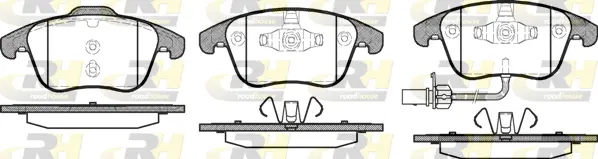 Brake Pad Set, disc brake (21219.11)
