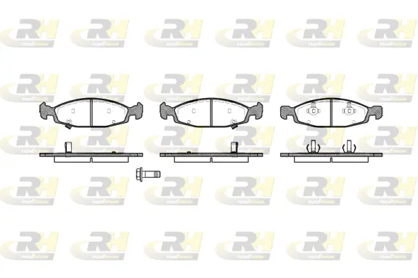 Brake Pad Set, disc brake (2736.12)