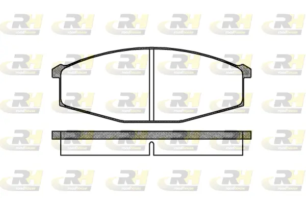 Brake Pad Set, disc brake (2129.00)
