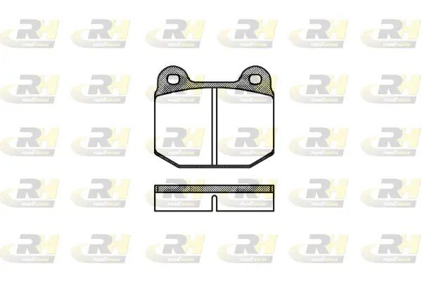 Brake Pad Set, disc brake (2014.00)