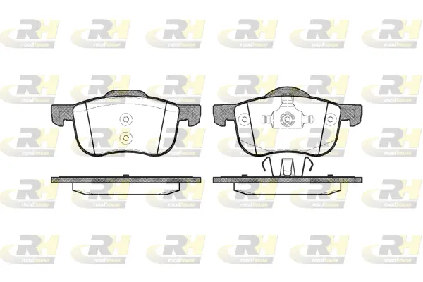 Brake Pad Set, disc brake (2713.00)
