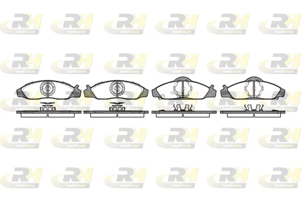 Brake Pad Set, disc brake (2624.12)